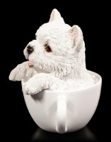Dog Figurine - Westie Teacup Pup