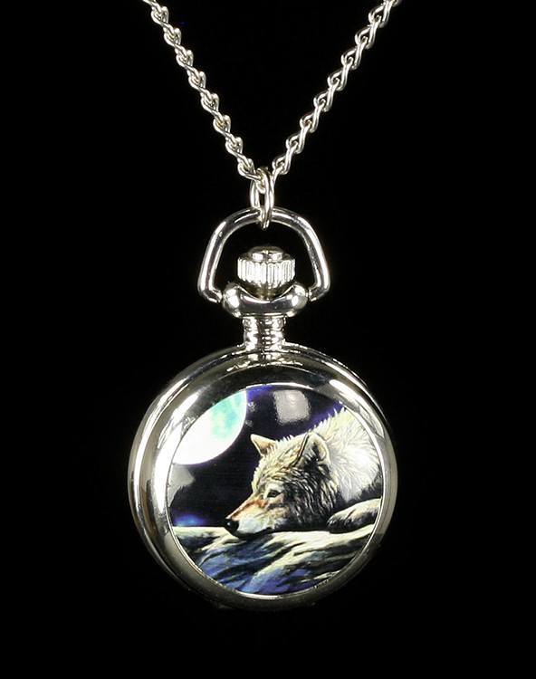 Silver Plated Pendant Watch - Quiet Reflection