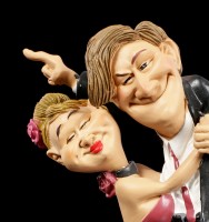 Funny Sports Figurine - Dance Couple with a will to win