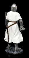 German Crusader Figurine with Shield and Sword