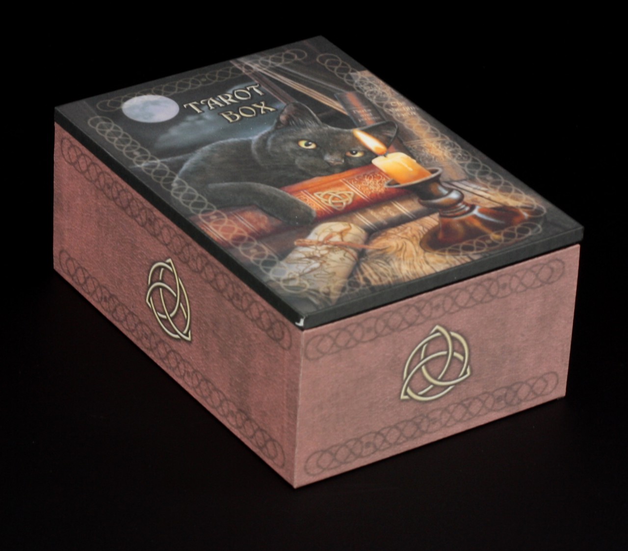 Tarot Box mit schwarzer Katze - The Witching Hour