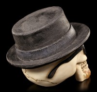 Skull with Hat and Sun Glasses - Badass small