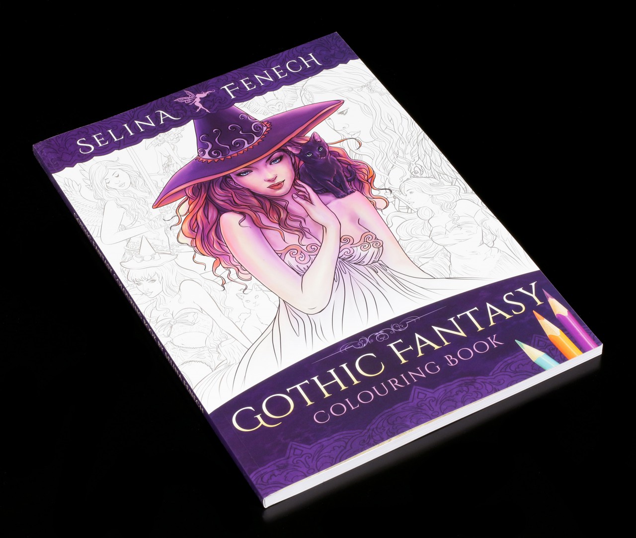 Selina Fenech Colouring Book - Gothic Fantasy
