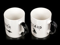 Coffee Mugs Set - Witch and Wizard