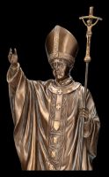 Saint Figurine - Pope Francis bronzed
