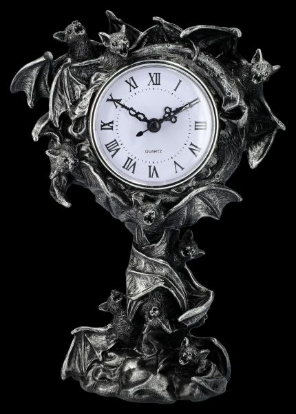 Table Clock with Bats