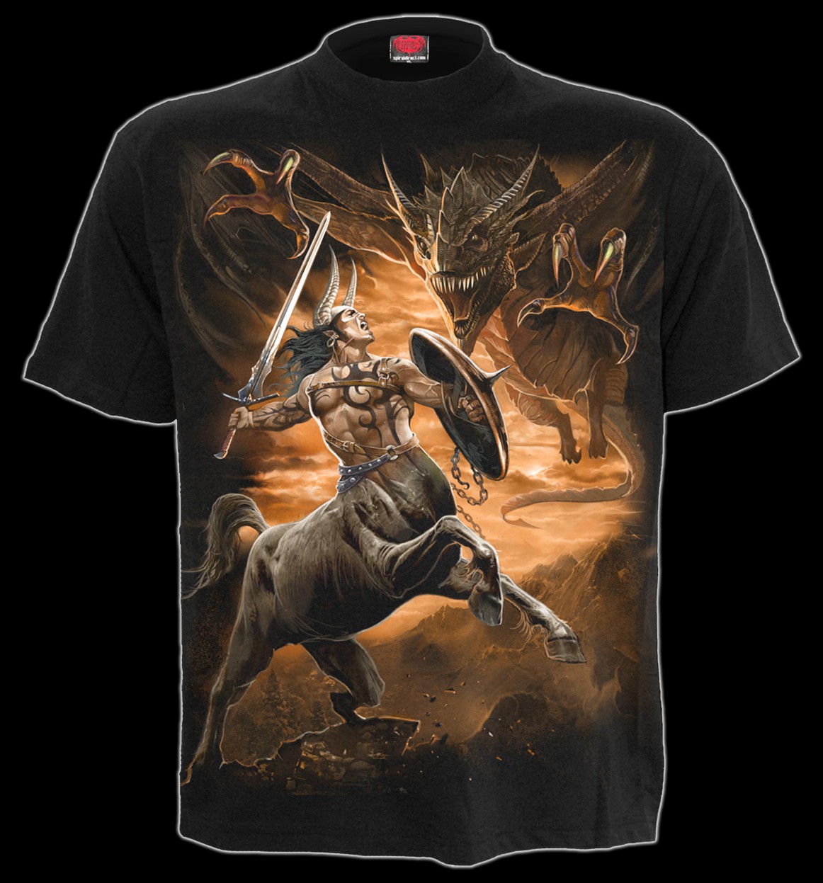 Drachen T-Shirt - Centaur Slayer