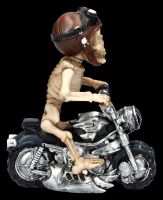 Skeleton Figurine on Motorcycle - Skelecruiser