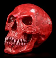 Red Vampire Skull - Skinned