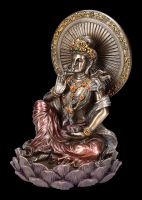 Buddha Figurine - Kuan Yin on Lotus