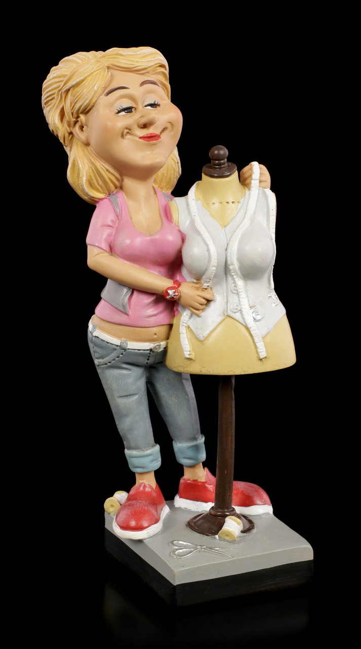 Funny Job Figurine - Dressmaker with Tailor's Dummy