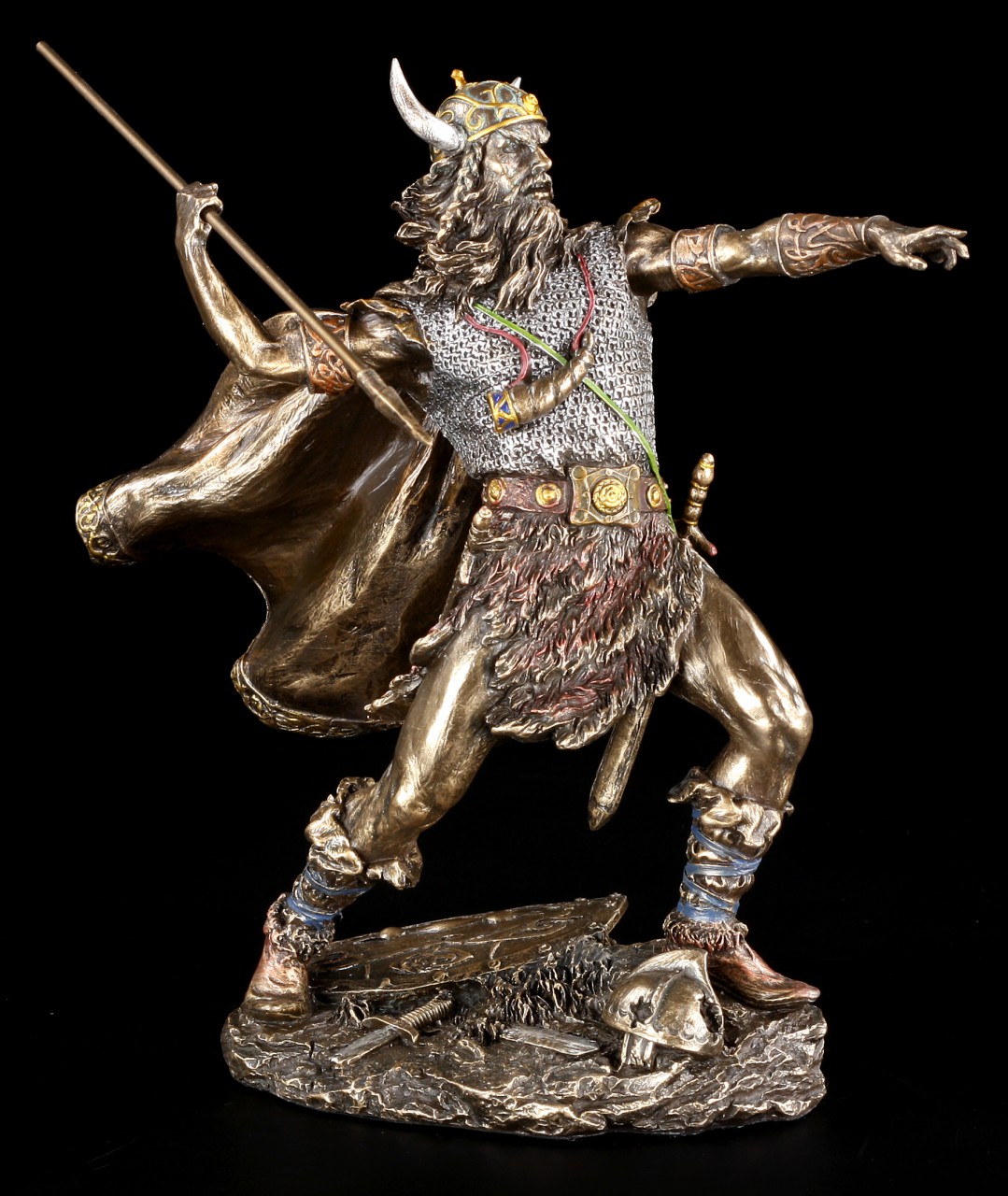 Viking Figurine with Spear