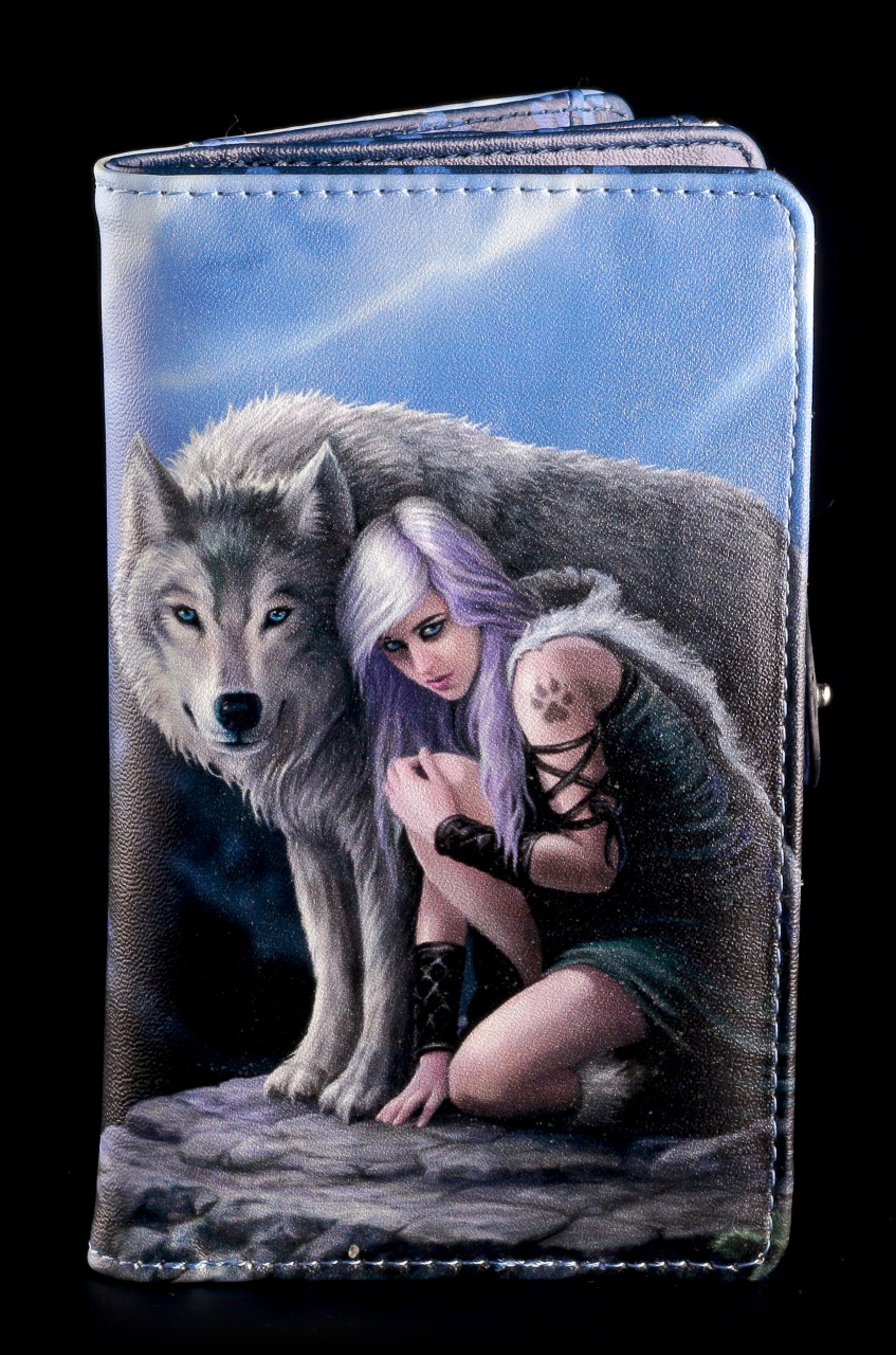 Purse with Wolf - Protector