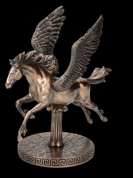 Pegasus Figurine with Zodiac Signs Base