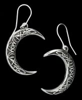Crescent Moon Earrings - A Pact With The Prince