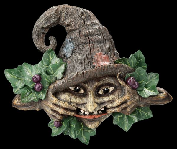 Wall Plaque Greenman - Witch Endora