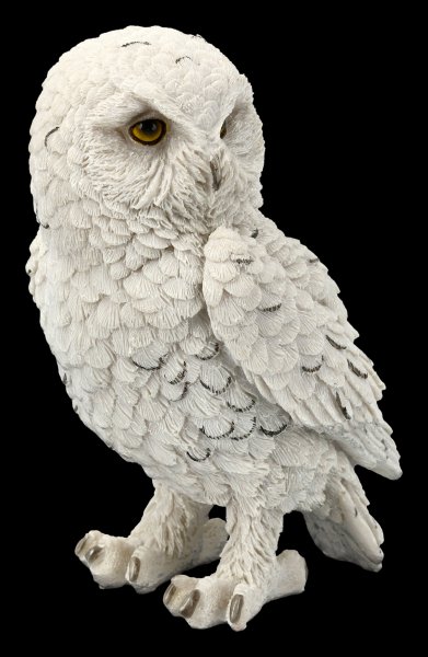 Snow Owl Figurine - Snowy Watch medium