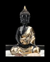 Buddha Figurine with Zen Garden Set
