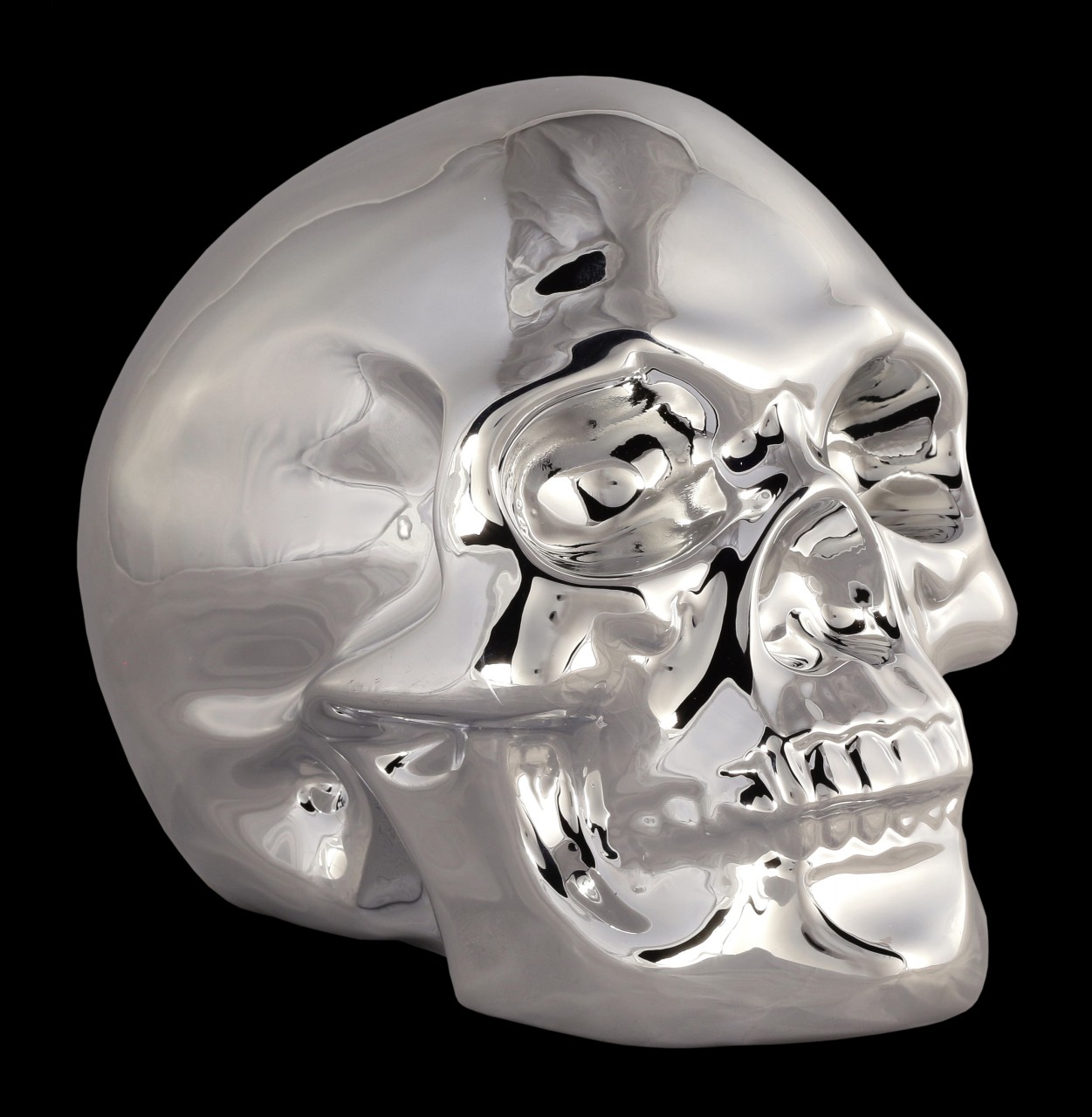 Ceramic Skull - Chrome
