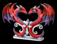 Dragon Figurine - Heart Dragons Devotion