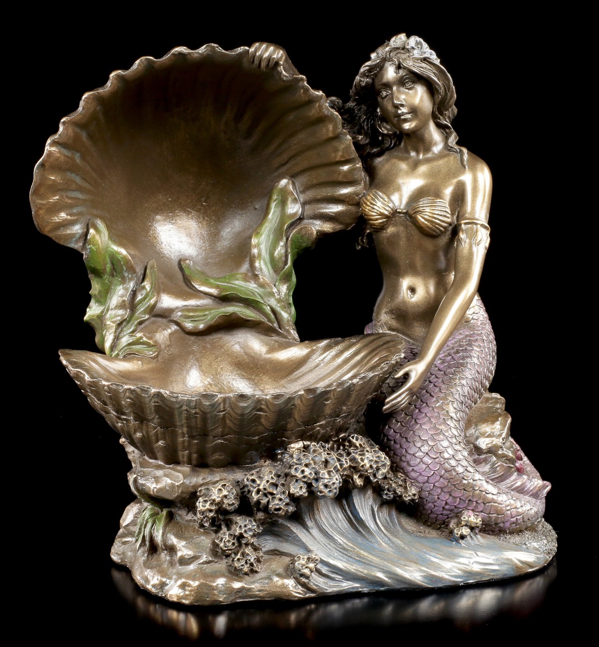 Art Nouveau Mermaid with Shell