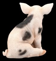 Schweine Figur - Geflecktes Ferkel