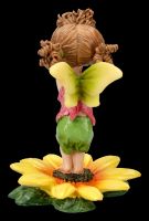 Feen Figur - Curly Fairy auf Sonnenblume
