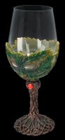 Wine Glass Greenman - Tree Spirit