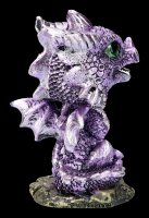 Bobble Head Figurine - Dragon Bobling - purple