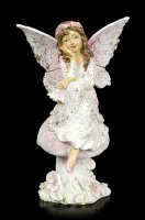 Dream Fairy Figurine on Mushroom