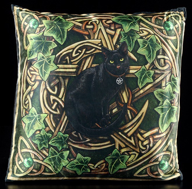 Lisa Parker Pillow Slip - Cat Pentagram