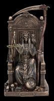 Reaper Figurine - Santa Muerte on Throne with Scythe