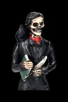 Skeleton Figurine - Skeledgar Allan Poe