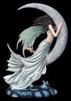 Elfen Figur mit Mond - Moon Lullaby by Nene Thomas