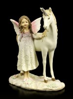 Dream Fairy Figurine with Unicorn