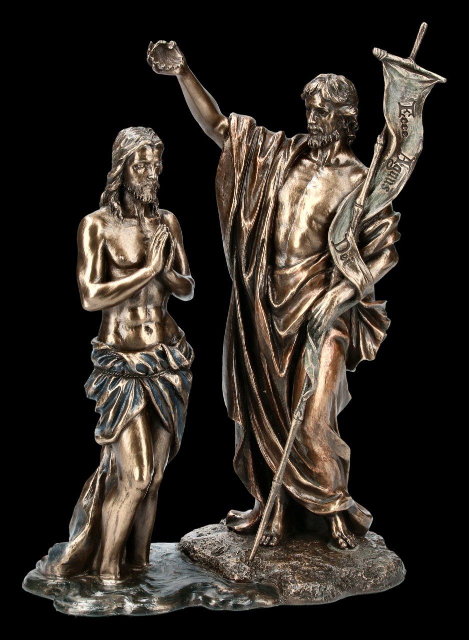 Jesus Figurine - Baptism by St. John