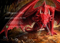 Fantasy Grußkarte Drache - Dragons Lair