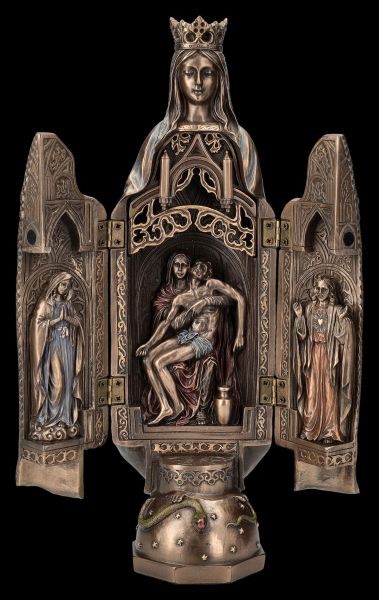 Triptych Winged Altar - Pieta large