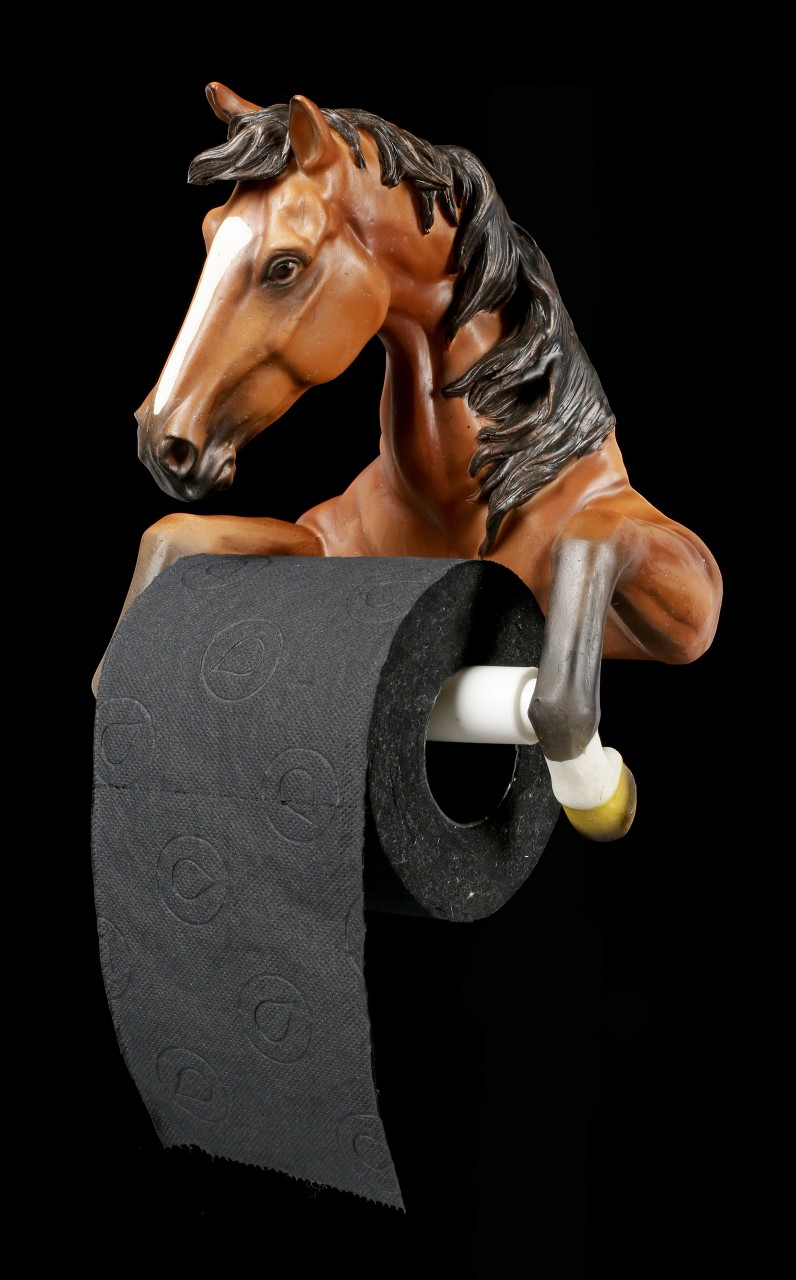 Toilet Paper Holder - Horse