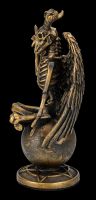 Baphomet Figurine as Skeleton