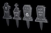 Plant Markers Gothic Set of 4