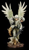 Guardian Angel Figurine - Rescue of Soldier
