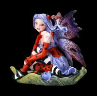 Fairy Figurine - Mini Fairy with Ladybug