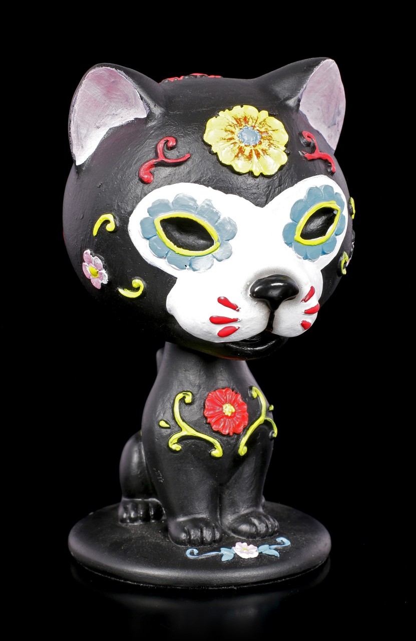 Bobblehead Figurine - Cat Bob De Los Muertos