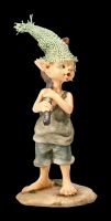 Pixie Goblin Figurine on Tour with Bag