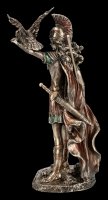 Athena Figur - Mit Speer und Eule
