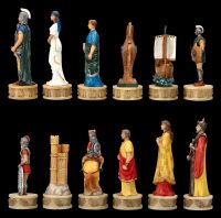 Chessmen Set - The Battle of Troy - large
