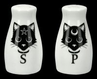 Salt- and Pepper Shaker - Black Cats