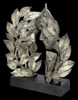 Sculpture made of Leaves - Natural Emotion - Love