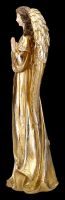Engelfigur betend - goldfarben 36 cm